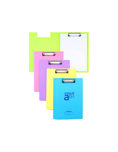 CLIPBOARD DUBLU PP A4 FO-CB03 ALBASTRU