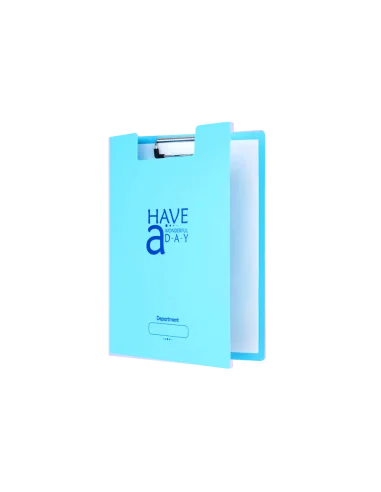CLIPBOARD DUBLU PP A4 FO-CB03 ALBASTRU