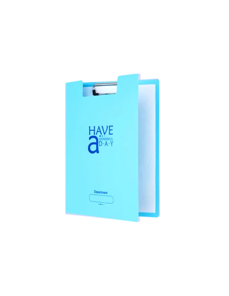 CLIPBOARD DUBLU PP A4 FO-CB03 ALBASTRU