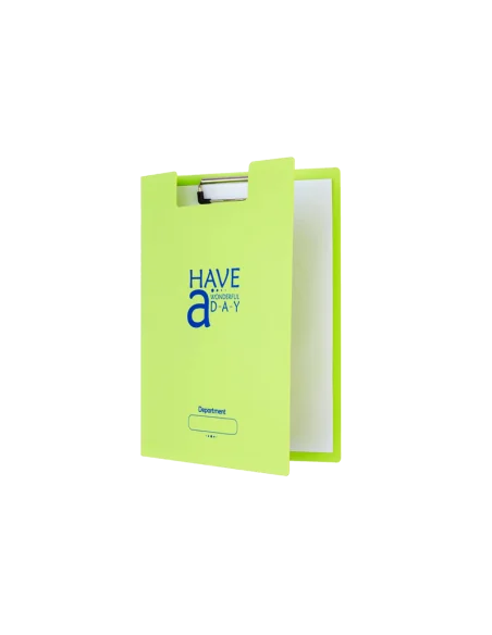 CLIPBOARD DUBLU PP A4 FO-CB03 VERDE