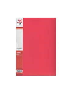DOSAR PLASTIC 60 FILE ROSU FO-DB03 FLEXOFFICE