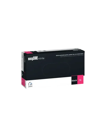 MANUSI NITRIL NEGRE FARA PUDRA 100BUC/SET S