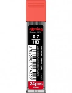 Mine grafit 0.7 HB set 24