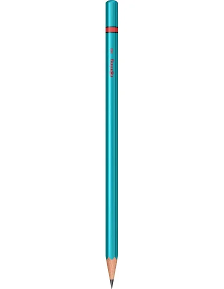 Metallic Creion lemn HB 4 culori carcasa: Blue, Green, Pink, Violet