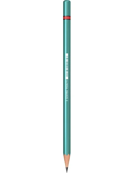 Metallic Creion lemn HB 4 culori carcasa: Blue, Green, Pink, Violet