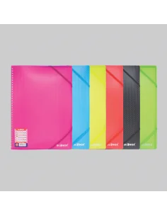DOSAR PLASTIC CU 30 FILE SPIRALATE GLOBOX