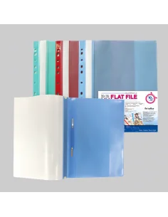 DOSAR PLASTIC MULTIPERFORATII 10BUC/SET ALB FO-PPFFA4