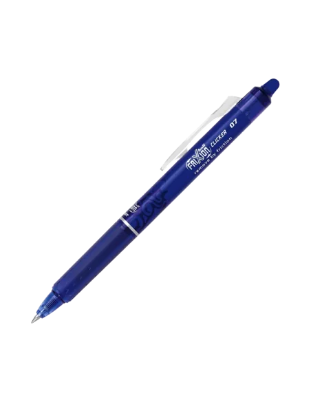 ROLLER 0.7 FRIXION PILOT CLICKER ALBASTRU