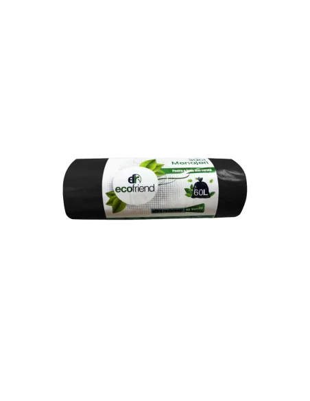 SACI PLASTIC 60L 50BUC/ROLA