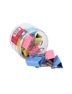 CLIPS 51MM COLOR 12BUC/SET