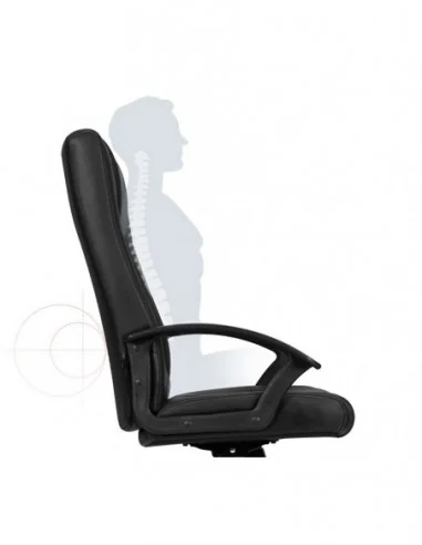 SCAUN BIROU EXECUTIVE IMITATIE PIELE, SIST ROTI...