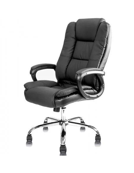 SCAUN DIRECTORIAL IMIT PIELE SIST ROTI METAL 4913S DELI
