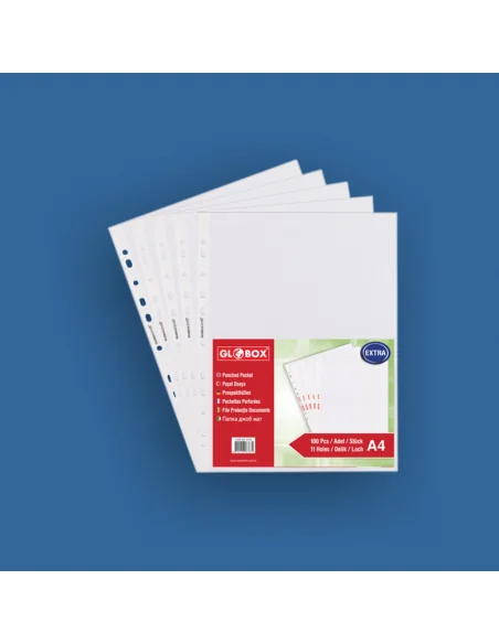 FOLIE PROTECTIE A4 55 MICR GLOBOX-EXTRA (100BUC/SET)