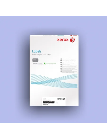 ETICHETE 40/A4 RANK XEROX AUTOADEZIVE 100COLI/TOP