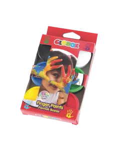 ACUARELE FINGER PAINT 6 CULORI GLOBOX