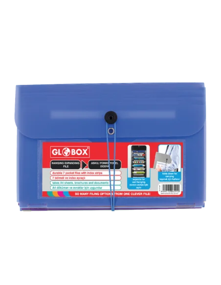 MAPA CU 7 COMPARTIMENTE EXTENSIBILA GLOBOX