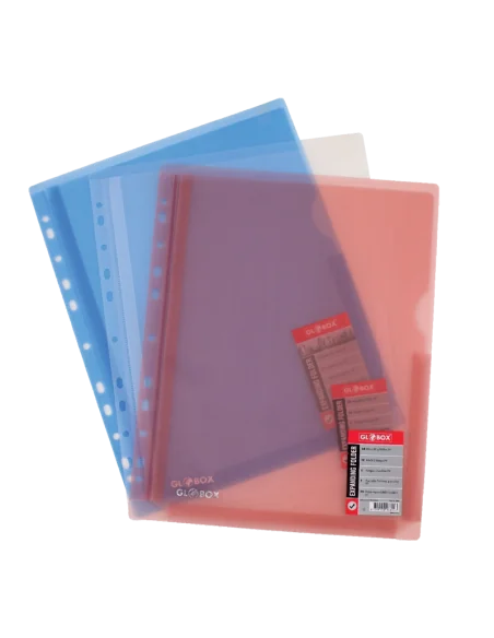 MAPA PLASTIC EXPANDABILA DESCHIDERE SUS 11 PERFORATII BLUE
