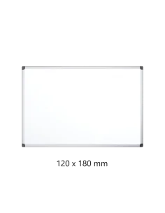 WHITEBOARD MAGNETIC RO-CLIPS 120X180CM RO-WB120180
