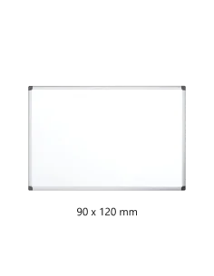 WHITEBOARD MAGNETIC RO-CLIPS 90X120CM RO-WB90120