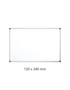 WHITEBOARD MAGNETIC RO-CLIPS 120X240CM RO-WB120240